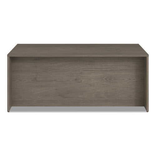Alera Seville Series Desk Shell, 72" X 36" X 29", Walnut