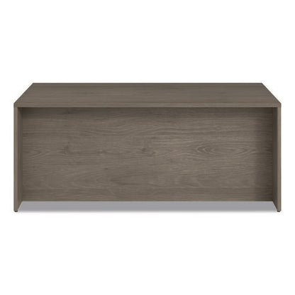 Alera Seville Series Desk Shell, 72" X 36" X 29", Walnut