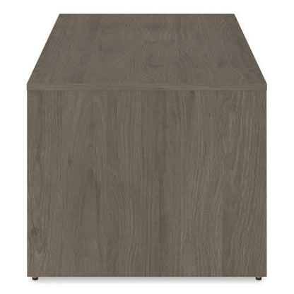 Alera Seville Series Desk Shell, 72" X 36" X 29", Walnut