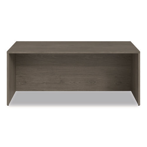 Alera Seville Series Desk Shell, 72" X 36" X 29", Walnut