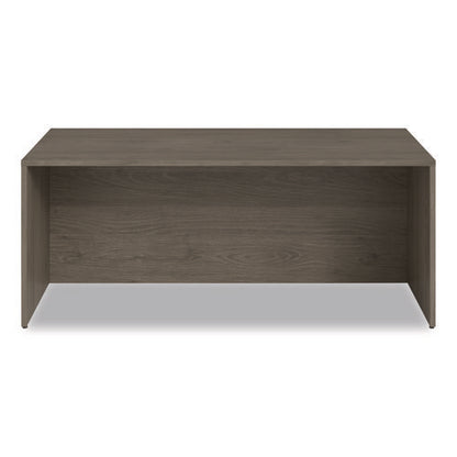 Alera Seville Series Desk Shell, 72" X 36" X 29", Walnut