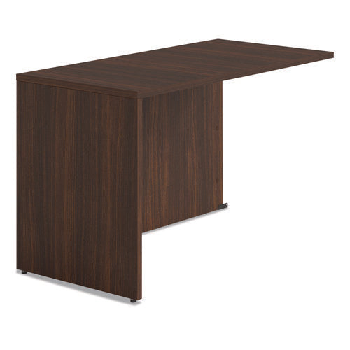 Alera Seville Series Return Shell, Reversible, 48" X 24" X 29", Mahogany
