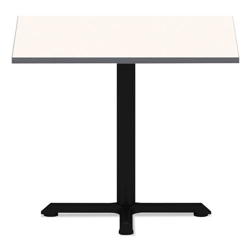 Reversible Laminate Table Top, Square, 35.38w X 35.38d, White/gray