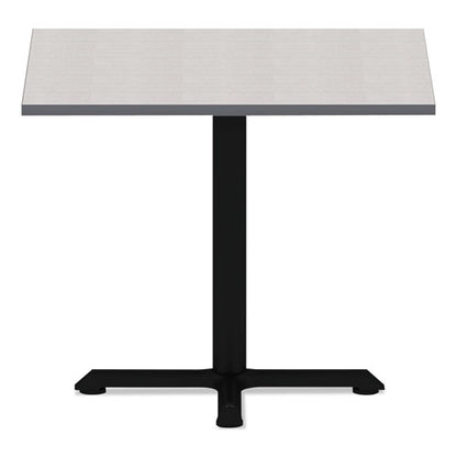 Reversible Laminate Table Top, Square, 35.38w X 35.38d, White/gray