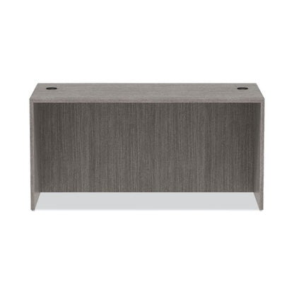 Alera Valencia Series Straight Front Desk Shell, 59.13" X 29.5" X 29.63", Gray