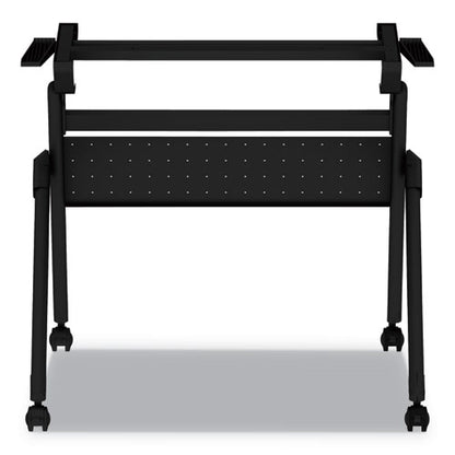 Flip And Nest Table Base, 32.25w X 23.63d X 28.5h, Black