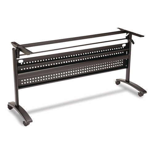 Alera Valencia Flip Training Table Base, Modesty Panel, 57.88w X 19.75d X 28.5h, Black