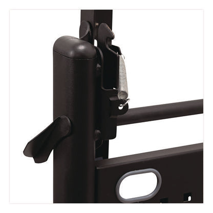 Alera Valencia Flip Training Table Base, Modesty Panel, 57.88w X 19.75d X 28.5h, Black