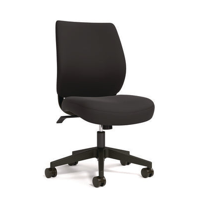 Alera Wessex Ergonomic Fabric Task Chair, Supports Up To 275 Lb, 17.13 To 20.83 Seat Height, Black Seat/back, Black Base