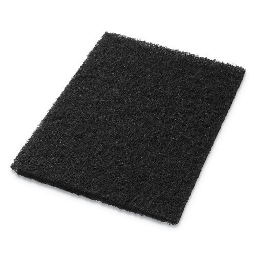 Scrubbing Pads, 14 X 28, Black, 5/carton