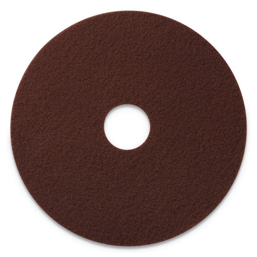 Ecoprep Epp Specialty Pad, 20" Diameter, Maroon, 10/carton