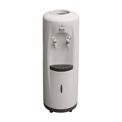Cold And Room Temperature Water Dispenser, 3 Gal To 5 Gal, 11.5 X 12.5 X 34, White
