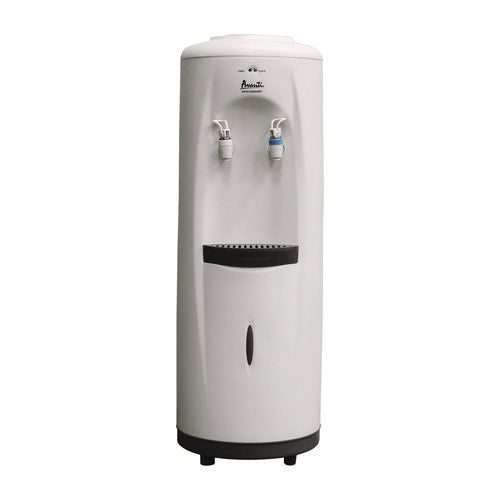 Cold And Room Temperature Water Dispenser, 3 Gal To 5 Gal, 11.5 X 12.5 X 34, White