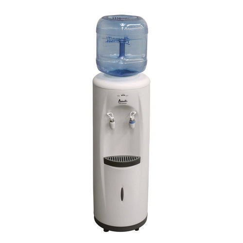 Cold And Room Temperature Water Dispenser, 3 Gal To 5 Gal, 11.5 X 12.5 X 34, White