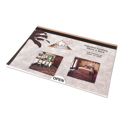 Printable Mailing Seals, 1" Dia, White, 15/sheet, 40 Sheets/pack, (5247)