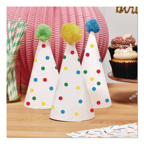 Handwrite-only Permanent Self-adhesive Round Color-coding Labels In Dispensers, 0.25" Dia, Red, 450/roll, (5790)