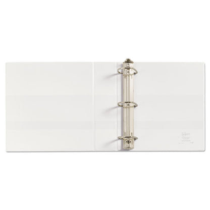 Durable View Binder With Durahinge And Ezd Rings, 3 Rings, 2" Capacity, 11 X 8.5, White, (9501)
