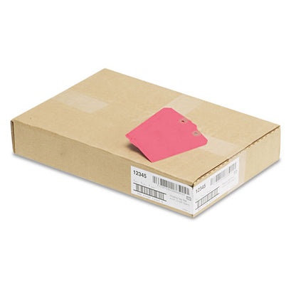 Unstrung Shipping Tags, 11.5 Pt.stock, 4.75 X 2.38, Red, 1,000/box