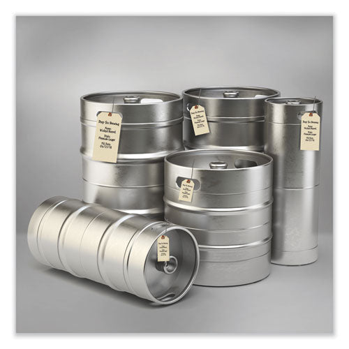 Double Wired Shipping Tags, 11.5 Pt Stock, 4.25 X 2.13, Manila, 1,000/box