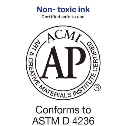 Pre-inked Foam Stamp Pad, 4.25" X 2.75", Black