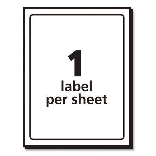 4 X 6 Shipping Labels With Trueblock Technology, Inkjet/laser Printers, 4 X 6, White, 20/pack