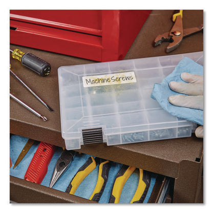 Surface Safe Id Labels, Inkjet/laser Printers, 0.88 X 2.63, White, 33/sheet, 25 Sheets/pack