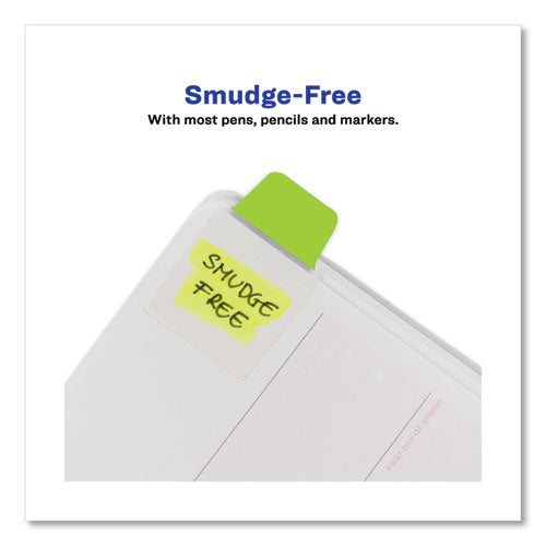 Ultra Tabs Repositionable Tabs, Mini Tabs: 1" X 1.5", 1/5-cut, Assorted Neon Colors, 80/pack