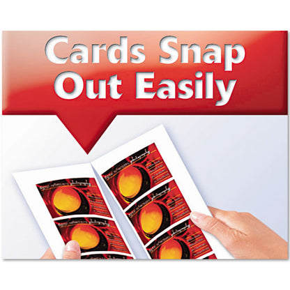 True Print Premium Clean Edge Business Cards, Inkjet, 2 X 3.5, White, 10 Cards/sheet, 20 Sheets/pack