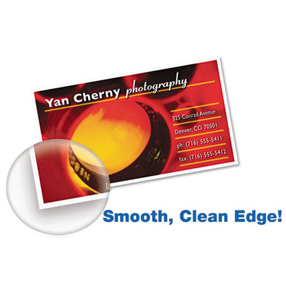 True Print Premium Clean Edge Business Cards, Inkjet, 2 X 3.5, White, 10 Cards/sheet, 20 Sheets/pack
