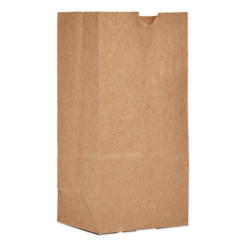 Grocery Paper Bags, 1# Size, 30# Basis Weight, 3.5" X 2.25" X 6.63", Kraft, 500/bundle