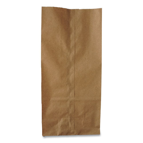 Grocery Paper Bags, 6# Size, 35# Basis Weight, 5.88" X 3.63" X 11", Kraft, 500/bundle