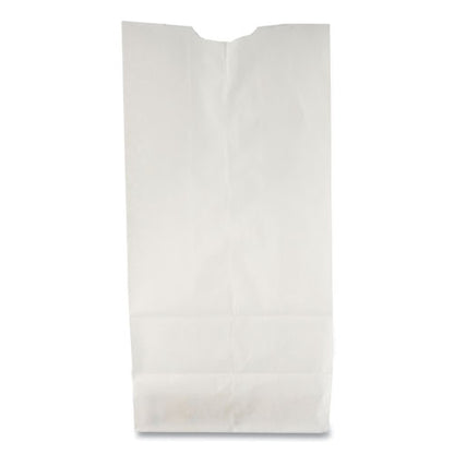Grocery Paper Bags, 6# Size, 35# Basis Weight, 5.88" X 3.63" X 11", White, 500/bundle