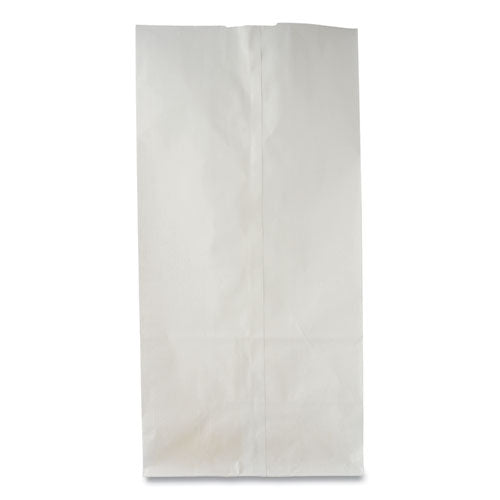 Grocery Paper Bags, 6# Size, 35# Basis Weight, 5.88" X 3.63" X 11", White, 500/bundle