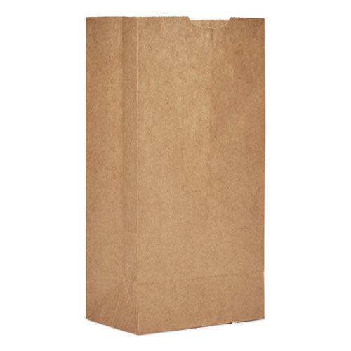 Grocery Paper Bags, 4# Size, Extra-heavy-duty, 50# Basis Weight, 5" X 3.13" X 9.88", Kraft, 500/bundle