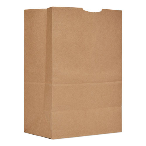 Grocery Paper Bags, 1/6 Bbl Size, 57# Basis Weight, 12" X 7" X 17", Kraft, 500/bundle