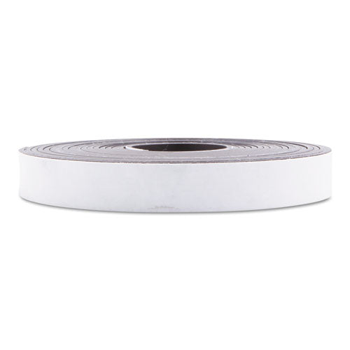 Adhesive-backed Magnetic Tape, 0.5" X 10 Ft, Black