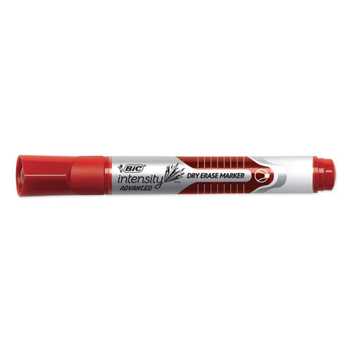 Intensity Advanced Dry Erase Marker, Tank-style, Broad Chisel Tip, Assorted Colors, 24/pack