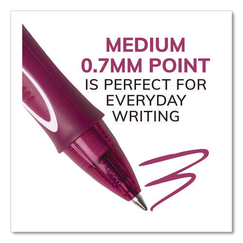Gel-ocity Quick Dry Gel Pen, Retractable, Medium 0.7 Mm, Assorted Ink And Barrel Colors, 16/pack
