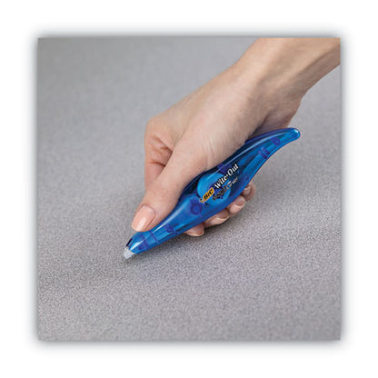 Wite-out Brand Exact Liner Correction Tape, Non-refillable, Blue/orange Applicators, 0.2" X 236", 2/pack