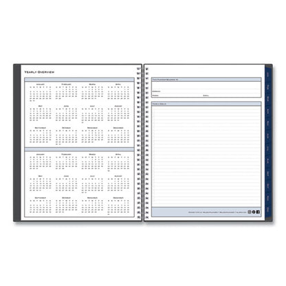 Passages Weekly/monthly Planner, 11 X 8.5, Charcoal Cover, 12-month (jan To Dec): 2026