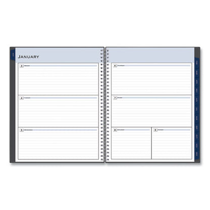 Passages Weekly/monthly Planner, 11 X 8.5, Charcoal Cover, 12-month (jan To Dec): 2026