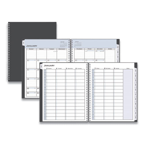 Passages Appointment Planner, 11 X 8.5, Charcoal Cover, 12-month (jan To Dec): 2026
