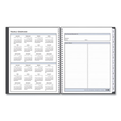Passages Appointment Planner, 11 X 8.5, Charcoal Cover, 12-month (jan To Dec): 2026