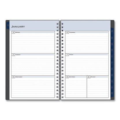 Passages Weekly/monthly Planner, 8 X 5, Charcoal Cover, 12-month (jan To Dec): 2026