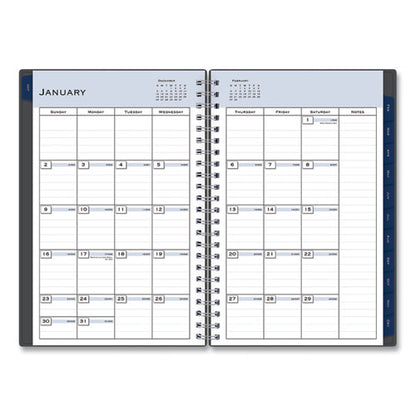 Passages Weekly/monthly Planner, 8 X 5, Charcoal Cover, 12-month (jan To Dec): 2026