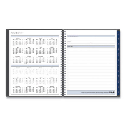 Passages Monthly Planner, 10 X 8, Charcoal Cover, 12-month (jan To Dec): 2026