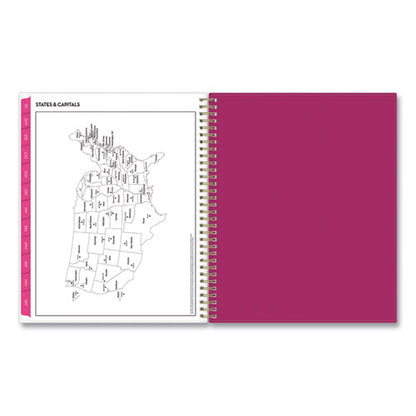 Mahalo Academic Year Create-your-own Cover Weekly/monthly Planner, Floral Artwork, 11 X 8.5, 12-month (july-june): 2025-2026