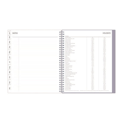 Rue Du Flore Monthly Planner, Floral Artwork, 10 X 8, Jade/lavender Cover, 12-month (jan To Dec): 2026