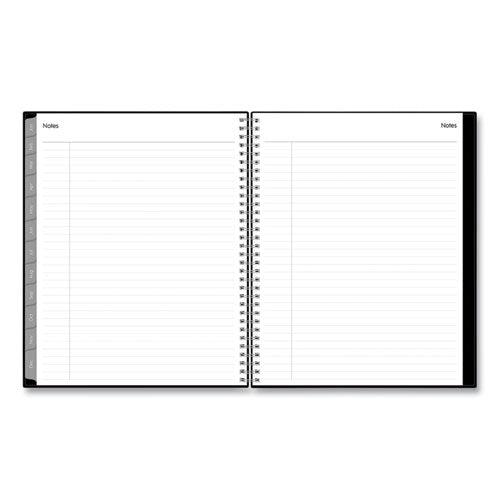 Enterprise Weekly Appointment Planner, 11 X 8.5, Black Cover, 12-month (jan To Dec): 2026
