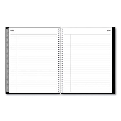 Enterprise Weekly Appointment Planner, 11 X 8.5, Black Cover, 12-month (jan To Dec): 2026